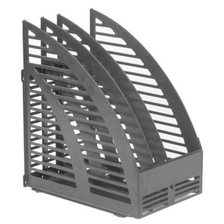 Лоток вертикальный для бумаг STAFF, 245х165х285 мм, 3 отделения, сетчатый, сборный, серый, 237294 Лоток вертикальный для бумаг STAFF, 245х165х285 мм, 3 отделения, сетчатый, сборный, серый, 237294