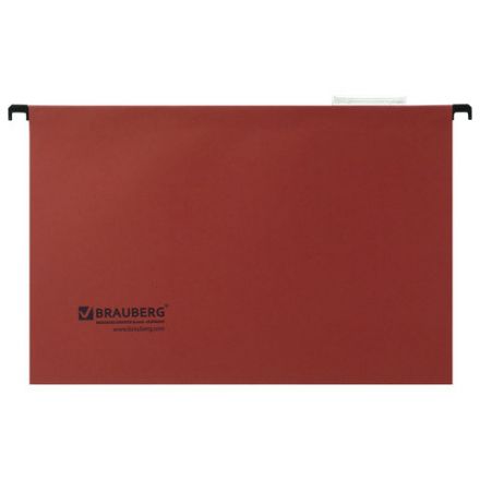 Подвесные папки А4/Foolscap (406х245 мм), до 80 листов, КОМПЛЕКТ 10 шт., красные, картон, BRAUBERG (Италия), 231796 Подвесные папки А4/Foolscap (406х245 мм), до 80 листов, КОМПЛЕКТ 10 шт., красные, картон, BRAUBERG (Италия), 231796