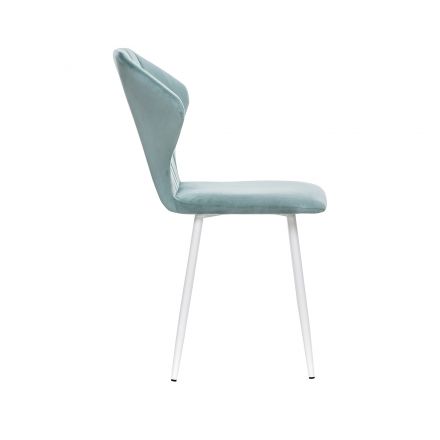 Стул Leset Гувер полоса Ultra Mint, Ткань Велюр Стул Leset Гувер полоса Ultra Mint, Ткань Велюр