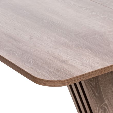 Стол раздвижной Leset Гросс, Дуб сакраменто, компаньон Антрацит Стол раздвижной Leset Гросс, Дуб сакраменто, компаньон Антрацит