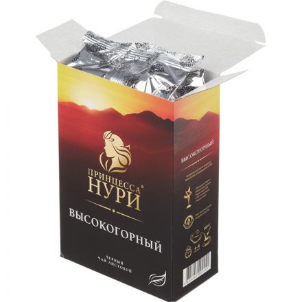 Чай Принцесса Нури Высокогорный черный 100 г Чай Принцесса Нури Высокогорный черный 100 г