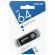 Флеш-диск 64 GB SMARTBUY Twist USB 2.0, черный, SB064GB2TWK Флеш-диск 64 GB SMARTBUY Twist USB 2.0, черный, SB064GB2TWK