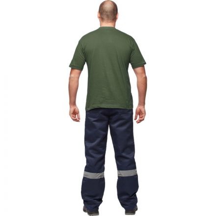 Футболка (160 г.) с кор.рукавом т.-злн.(XXL)