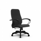 Кресло Метта SU-CP-10P темно-серое/темно-серое Pl