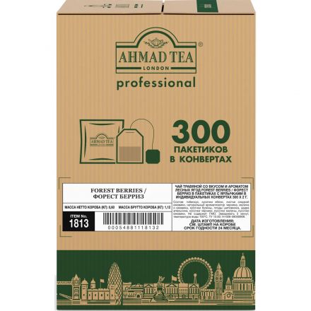 Чай Ahmad Tea Professional,травяной Форест Берриз,  300штх2г/уп 1813