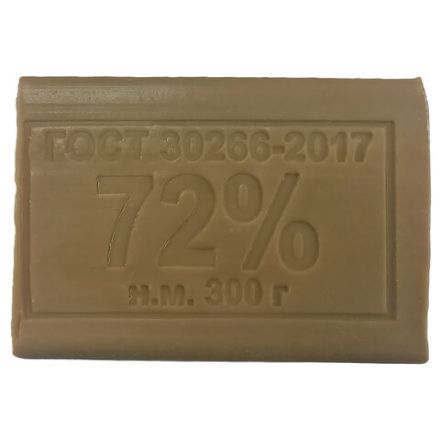 Мыло хозяйственное 72% 300 г (Меридиан), без упаковки, МИНПРОМТОРГ Мыло хозяйственное 72% 300 г (Меридиан), без упаковки, МИНПРОМТОРГ