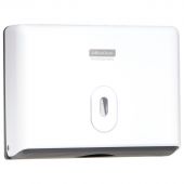 Диспенсер для полотенец листовых OfficeClean Professional система H2, (Z-сл.), ABS-пластик, механич., белый Диспенсер для полотенец листовых OfficeClean Professional система H2, (Z-сл.), ABS-пластик, механич., белый