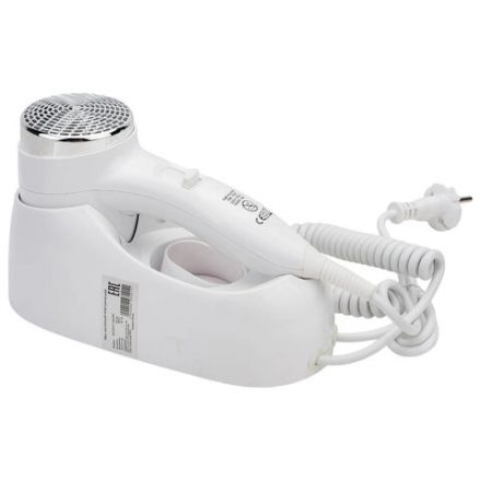 Фен для волос настенный KSITEX F-1400 WC, 1400 Вт, пластик/металл, 2 скорости, белый Фен для волос настенный KSITEX F-1400 WC, 1400 Вт, пластик/металл, 2 скорости, белый