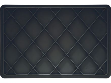 Ящик 600х400х140 мм сплошной без ручек серый морозостойкий