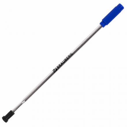 Стержень шариковый масляный BRAUBERG металлический, 116 мм, тип CROSS, узел 1 мм, с подвесом, синий, 170350 Стержень шариковый масляный BRAUBERG металлический, 116 мм, тип CROSS, узел 1 мм, с подвесом, синий, 170350