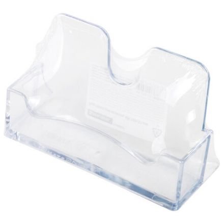 Подставка для визиток настольная BRAUBERG CLASSIC 40х100х55 мм, на 50 визиток, прозрачная, 238103 Подставка для визиток настольная BRAUBERG CLASSIC 40х100х55 мм, на 50 визиток, прозрачная, 238103