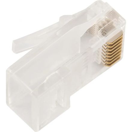 Коннектор LANMASTER LAN-EZ45-8P8C/U6-100 универсальный, 50 микрон,100шт/уп