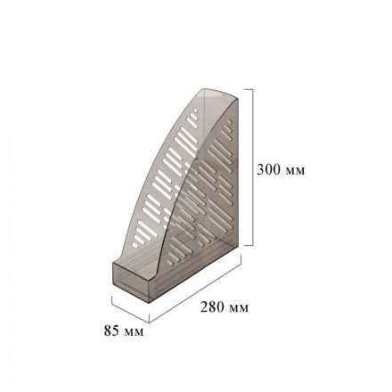 Вертикальный накопитель Attache пластиковый серый ширина 85 мм (4 штуки в упаковке) Вертикальный накопитель Attache пластиковый серый ширина 85 мм (4 штуки в упаковке)