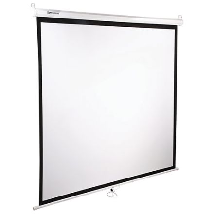 Экран проекционный настенный (180х180 см), матовый, 1:1, BRAUBERG "WALL", 236726 Экран проекционный настенный (180х180 см), матовый, 1:1, BRAUBERG "WALL", 236726