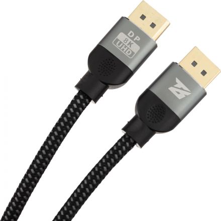 Кабель DisplayPort 8K 1.4 M/M, 2м, чер (OAVDC006) Кабель DisplayPort 8K 1.4 M/M, 2м, чер (OAVDC006)