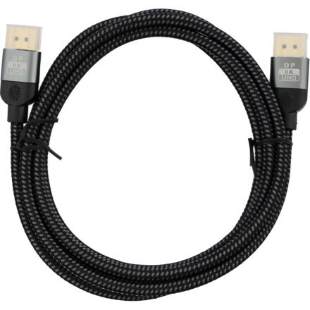 Кабель DisplayPort 8K 1.4 M/M, 2м, чер (OAVDC006) Кабель DisplayPort 8K 1.4 M/M, 2м, чер (OAVDC006)