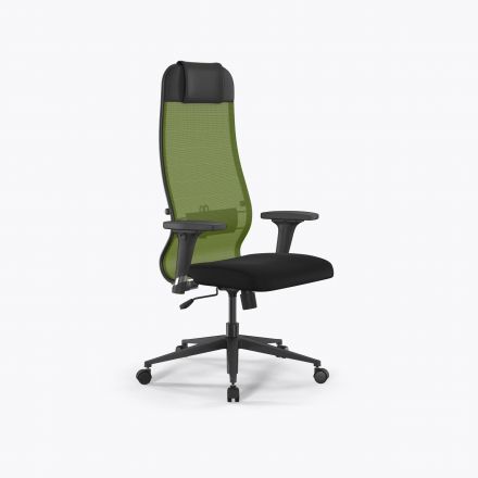 Кресло ErgoLife Set 11/подл.200/осн.Sit 002 Зеленый-Черный