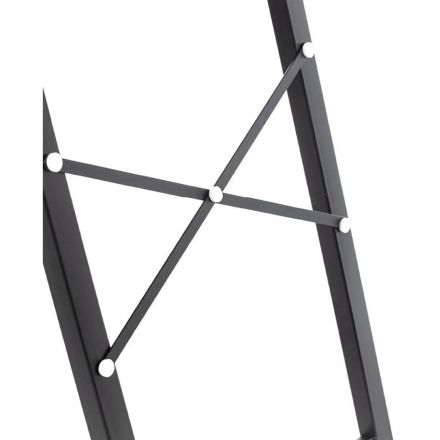 Стремянка  Jet Black 4 шир.ступ. с ковриком, сталь, Zalger, арт. 9920-4