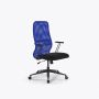 Кресло Sit 8 B2-8T - X1+UMF(X1) /Uh00/Wh00/T21bP-b(M09.B11.G19.W01) Синий-Черный