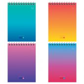 Блокнот А6 60л. на гребне BG "Bright monocolor"