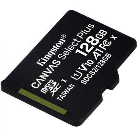 Карта памяти Kingston Canvas Select Plus microSDXC UHS-I, SDCS2/128GBSP