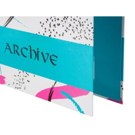 Папка-регистратор 75мм Attache Archive голуб мат лам/ лам бум б/угол Папка-регистратор 75мм Attache Archive голуб мат лам/ лам бум б/угол