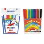 Фломастеры Centropen "Rainbow Kids", 12цв., трехгранные, смываемые, ПВХ Фломастеры Centropen "Rainbow Kids", 12цв., трехгранные, смываемые, ПВХ