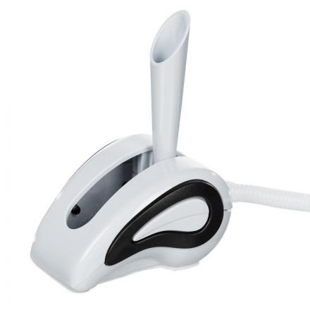 Ручка шариковая одноразовая на белой подставке Attache синяя на липучке с пружиной (толщина линии 0.5 мм)