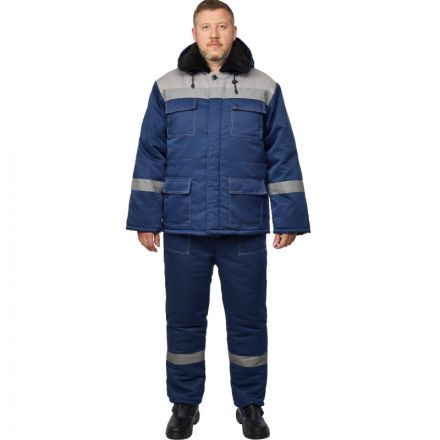 Костюм рабочий зимний муж з35-КБР синий/сер ( 52-54) 194-200 (Арсенал-СП) Костюм рабочий зимний муж з35-КБР синий/сер ( 52-54) 194-200 (Арсенал-СП)