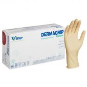 Мед.смотров. перчатки латекс. н/о, тек. Dermagrip Classic(L) 50 D1503-10/30