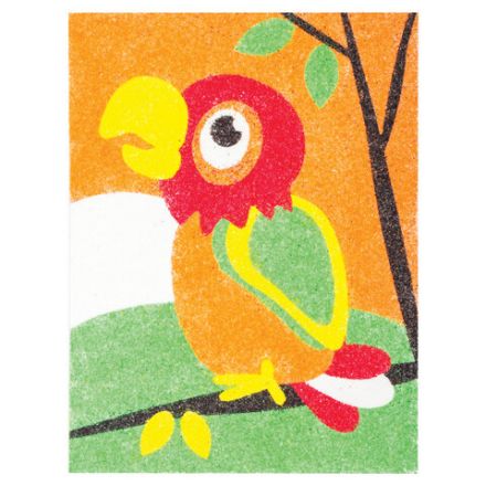 Набор для творчества "Картина из цветного песка", "В Африке", 2 самоклеящиеся основы 20х15 см, ЮНЛАНДИЯ, 662369 Набор для творчества "Картина из цветного песка", "В Африке", 2 самоклеящиеся основы 20х15 см, ЮНЛАНДИЯ, 662369