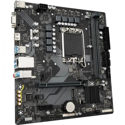 Материнская плата Gigabyte B760M H DDR4, s1700, B760, 2xDDR4-3200, mATX