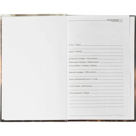 Ежедневник недатированный 7БЦ, пленка глянц., А5,128л, Выбор есть, Кошка
