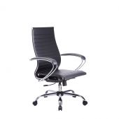 Кресло Метта комплект 10 Ch черное, крестовина хром(d696)