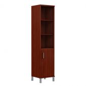 Шкаф-колонка высокая с глухой малой дверью B 431.2(R) Бургунди 475х450х2054 BORN
