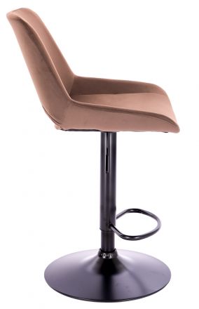 Стул барный Everprof Flash Ткань Шоколадный Стул барный Everprof Flash Ткань Шоколадный