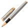 Ручка-роллер PARKER "IM Core Brushed Metal GT", серебристый матовый лак, позолота, черная, 1931663