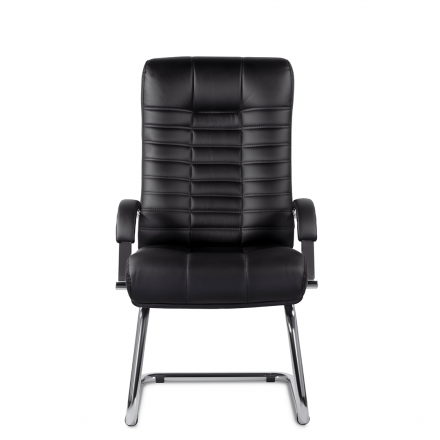 Кресло Атлант В/п хром S-0401 (черный) Кресло Атлант В/п хром S-0401 (черный)