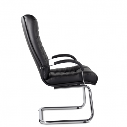 Кресло Атлант В/п хром S-0401 (черный) Кресло Атлант В/п хром S-0401 (черный)