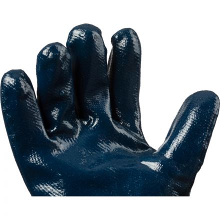 Перчатки защитные SCAFFA NBR1530 полное нитриловое покрытие резинка р.9 Перчатки защитные SCAFFA NBR1530 полное нитриловое покрытие резинка р.9