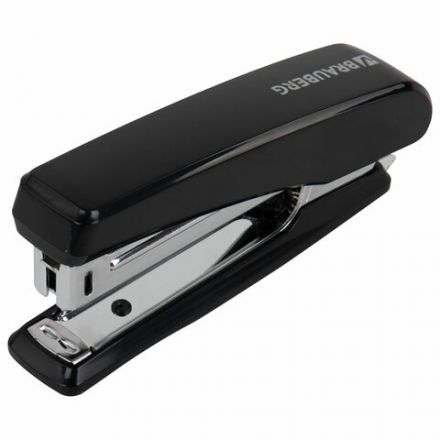 Степлер №10 BRAUBERG "Standard", до 20 листов, черный, 272754 Степлер №10 BRAUBERG "Standard", до 20 листов, черный, 272754