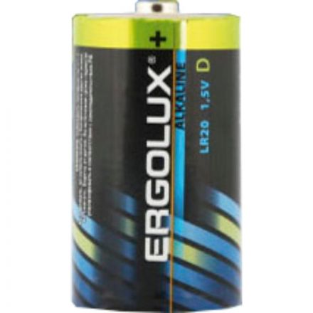 Батарейка Ergolux Alkaline 2шт/бл (LR20 BL-2, 1.5В) (11752) Батарейка Ergolux Alkaline 2шт/бл (LR20 BL-2, 1.5В) (11752)