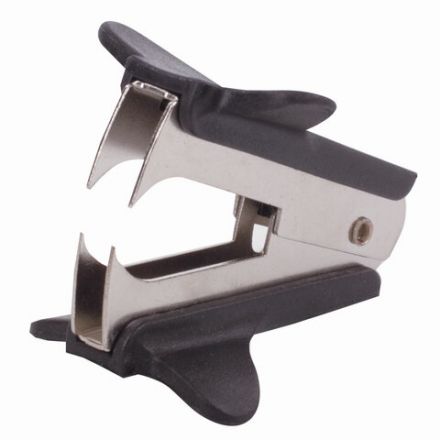 Антистеплер для скоб № 10 и № 24/6, BRAUBERG "Classic", с фиксатором, черный, 222547