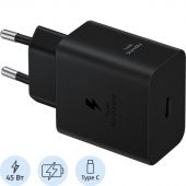 Зарядное устройство сетевое Samsung EP-T4511 45W Type-C Black + cable