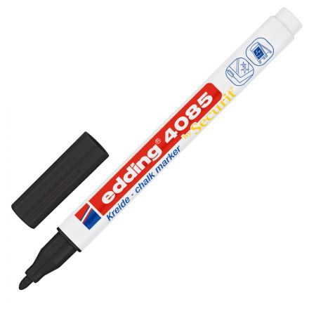 Маркер меловой edding 4085/001. 1-2 мм. Черный Маркер меловой edding 4085/001. 1-2 мм. Черный