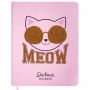 Дневник 1-11 класс 48 л., кожзам (твердая), печать, глиттер, ЮНЛАНДИЯ, "Meow", 106203 Дневник 1-11 класс 48 л., кожзам (твердая), печать, глиттер, ЮНЛАНДИЯ, "Meow", 106203