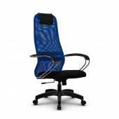 Кресло Metta SU-BK-8 синее/черное Pl