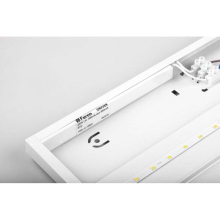 Светильник светодиодный Feron AL2115 встраиваемый 36W 4000K белый Светильник светодиодный Feron AL2115 встраиваемый 36W 4000K белый