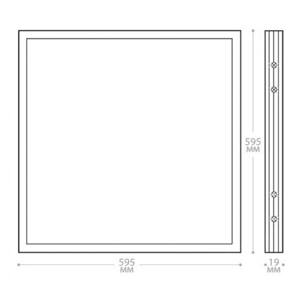 Светильник светодиодный Feron AL2115 встраиваемый 36W 4000K белый Светильник светодиодный Feron AL2115 встраиваемый 36W 4000K белый