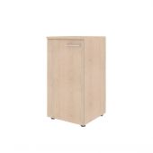 Шкаф колонка с глухой малой дверью (L) и топом XLC 42.1(L) Бук Тиара 432х432х820 XTEN